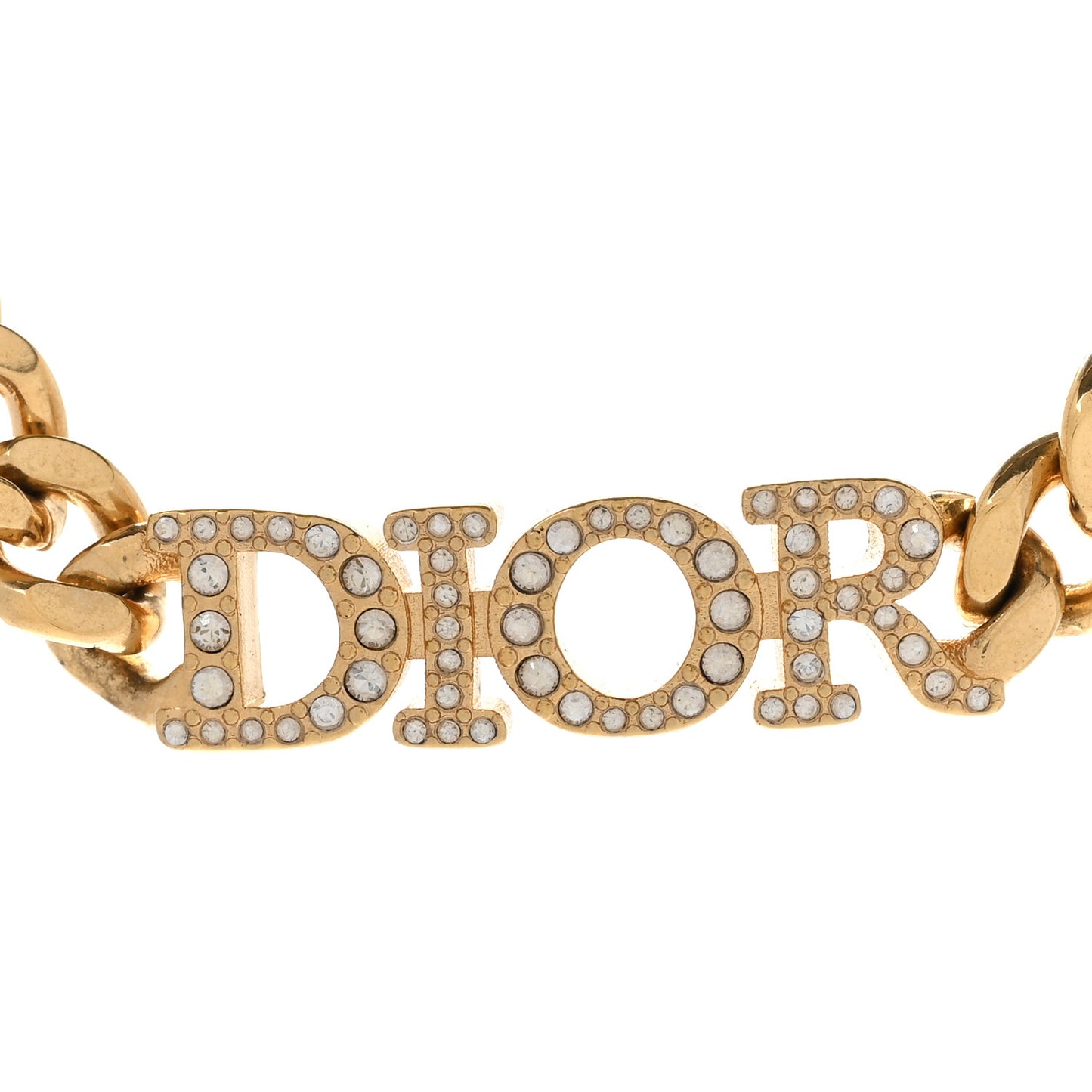 Metal Crystal Dio(r)evolution Choker Gold
