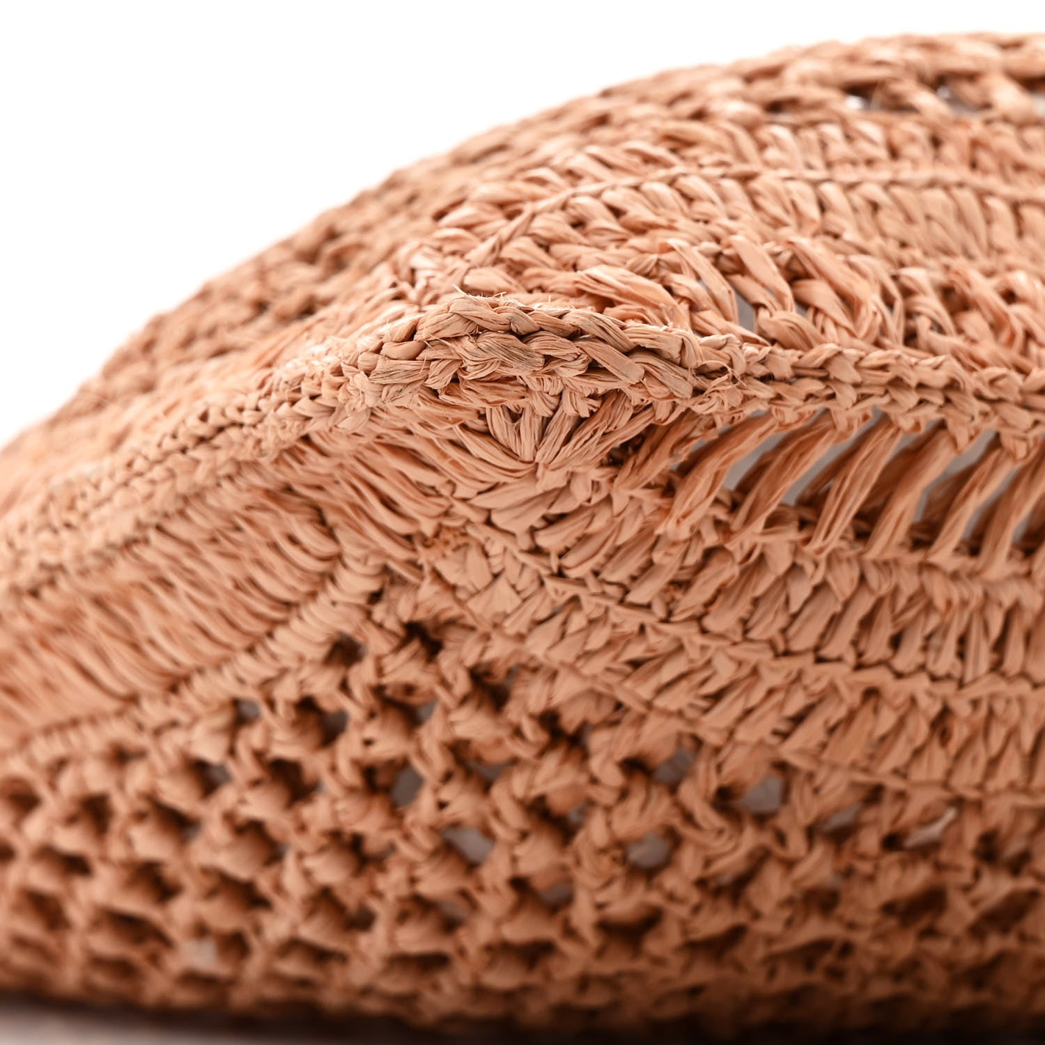 Chloe Raffia Summer Banana Tote Summery Beige 9 of 13