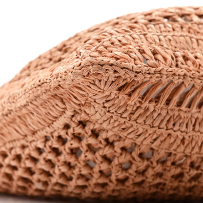 Chloe Raffia Summer Banana Tote Summery Beige 9 of 13