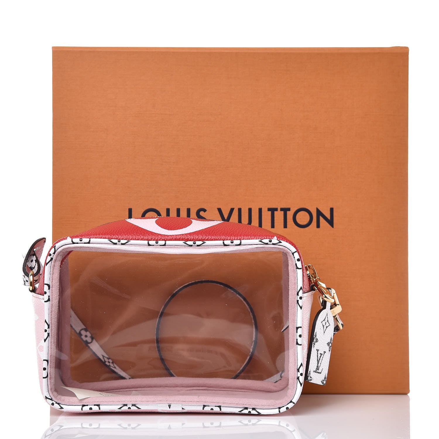 Louis Vuitton Monogram Giant Beach Pouch Rouge 10 of 10