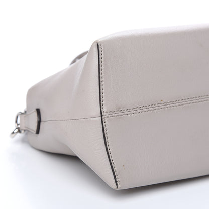Fendi Vitello Dolce 4 Color Medium By The Way Boston Bag Grigio Polvere Emerald Multicolor 8 of 15
