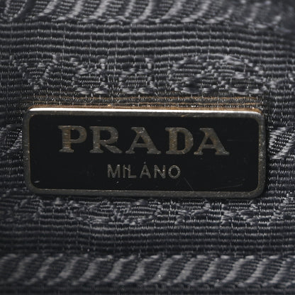 Prada Saffiano Lux Re-Edition 2005 Shoulder Bag Black 6 of 10