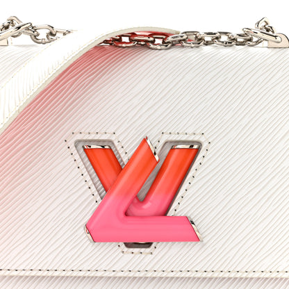 Louis Vuitton Epi Twist Braided Strap Shoulder Bag PM White PInk 9 of 14