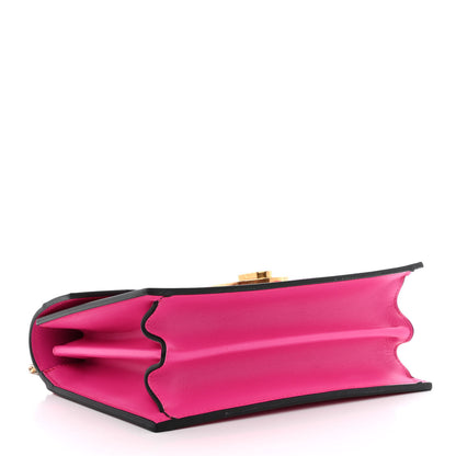 Christian Louboutin Calfskin Large Elisa Shoulder Bag Hot Pink 4 of 11