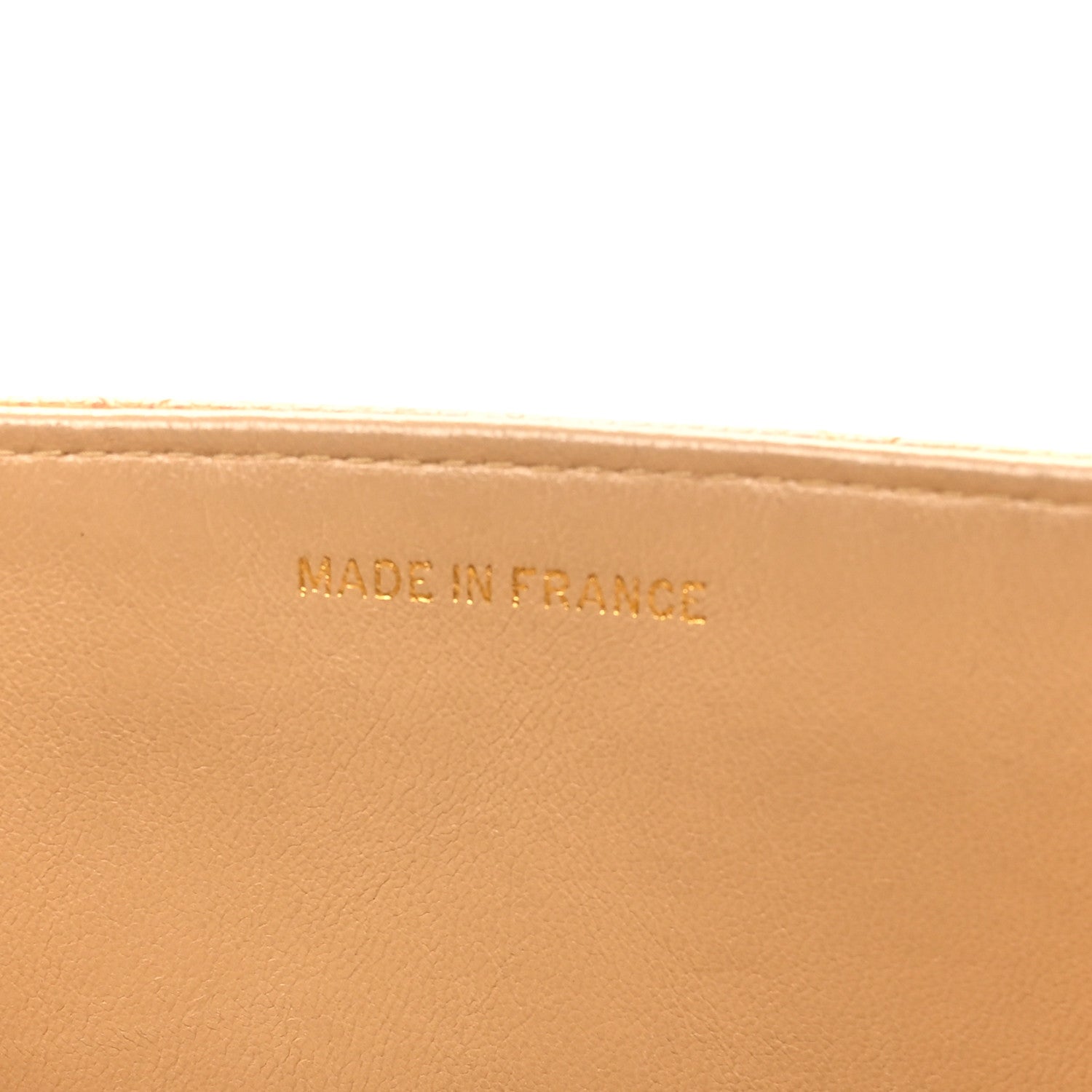 Chanel Caviar Quilted Briefcase Laptop Bag Beige 7 of 12