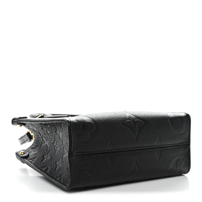 Louis Vuitton Empreinte Monogram Giant Onthego BB Black 4 of 9