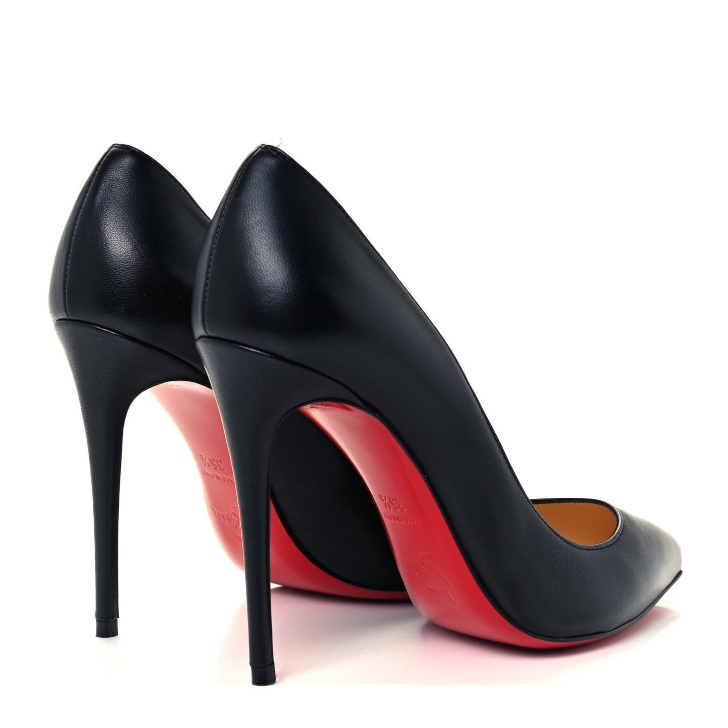 Shiny Nappa Pigalle Follies 100 Pumps 35.5 Black