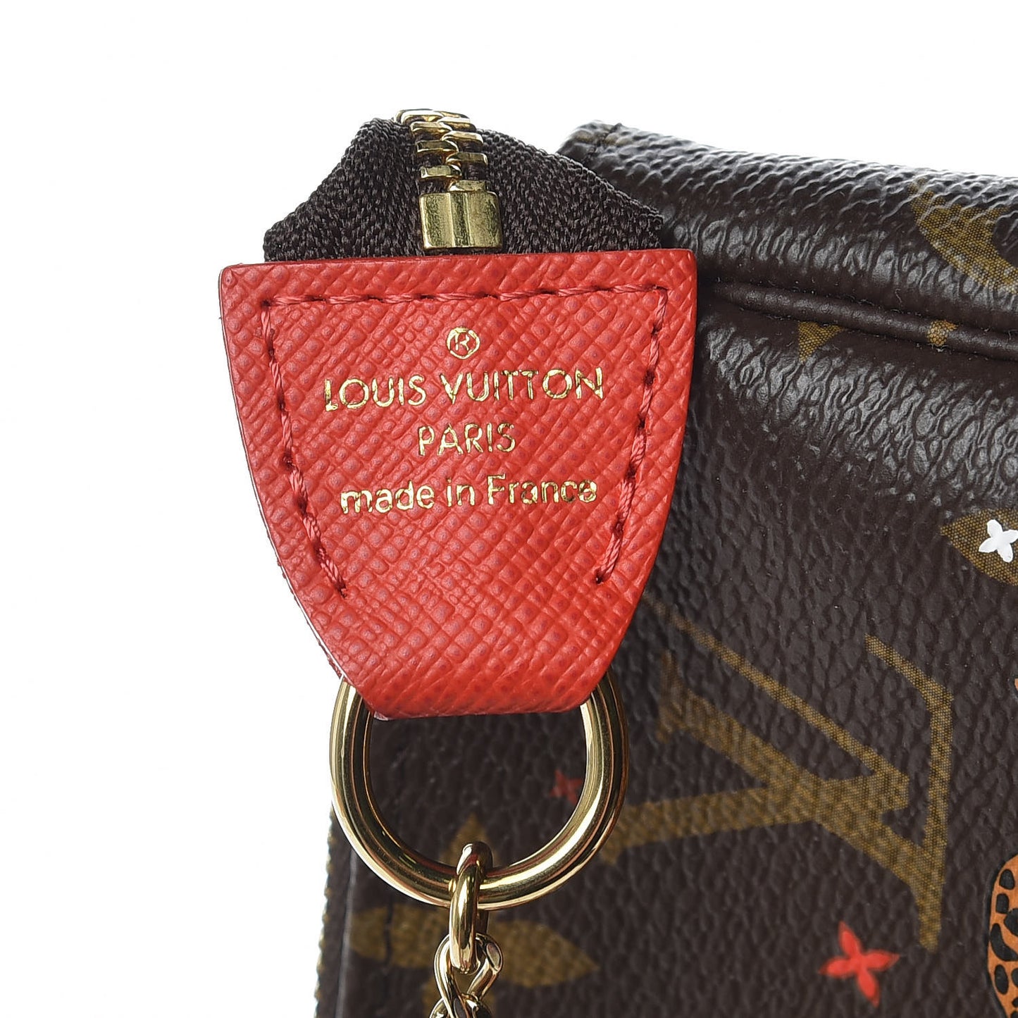 Monogram 2018 Christmas Animation Mini Cats Pochette Accessories