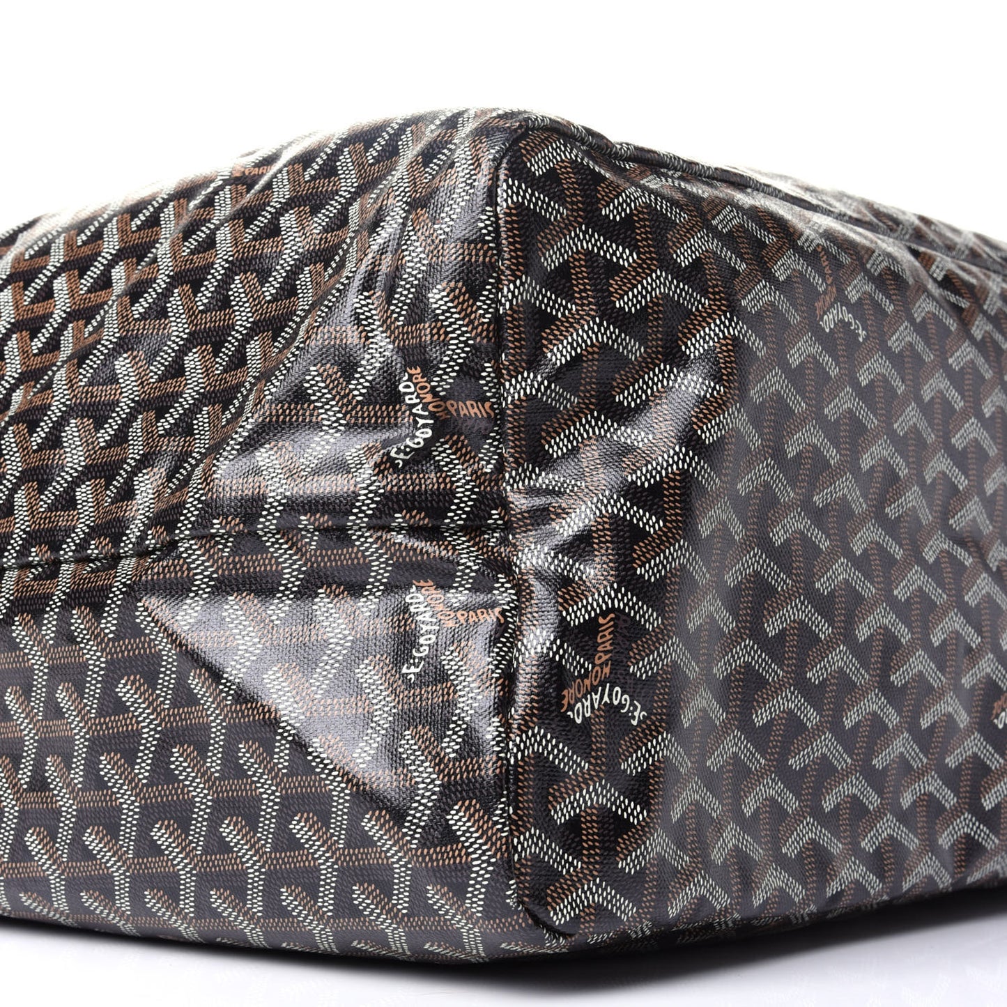 Goyardine Saint Louis GM Black Gold