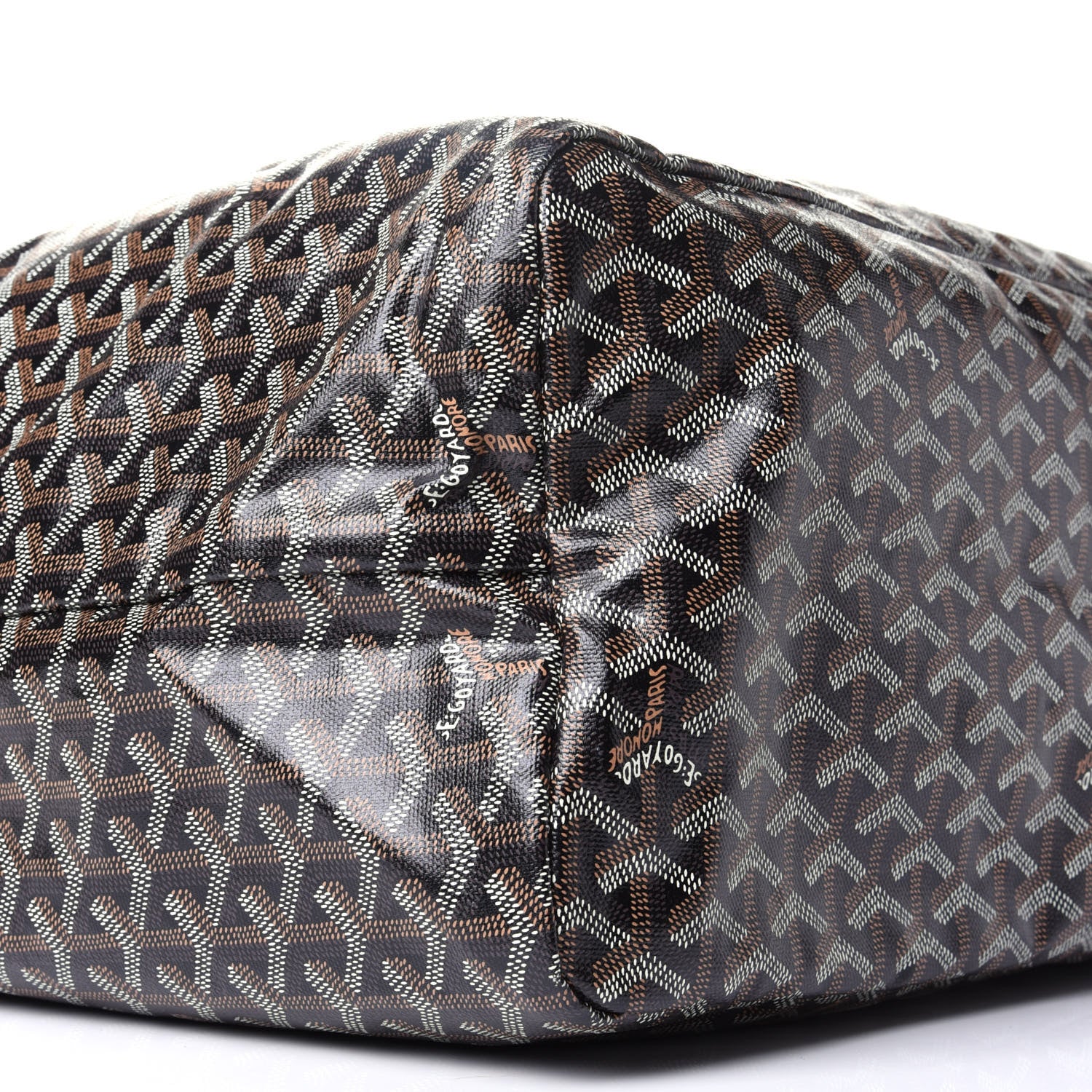 Goyard Goyardine Saint Louis GM Black Gold 12 of 13