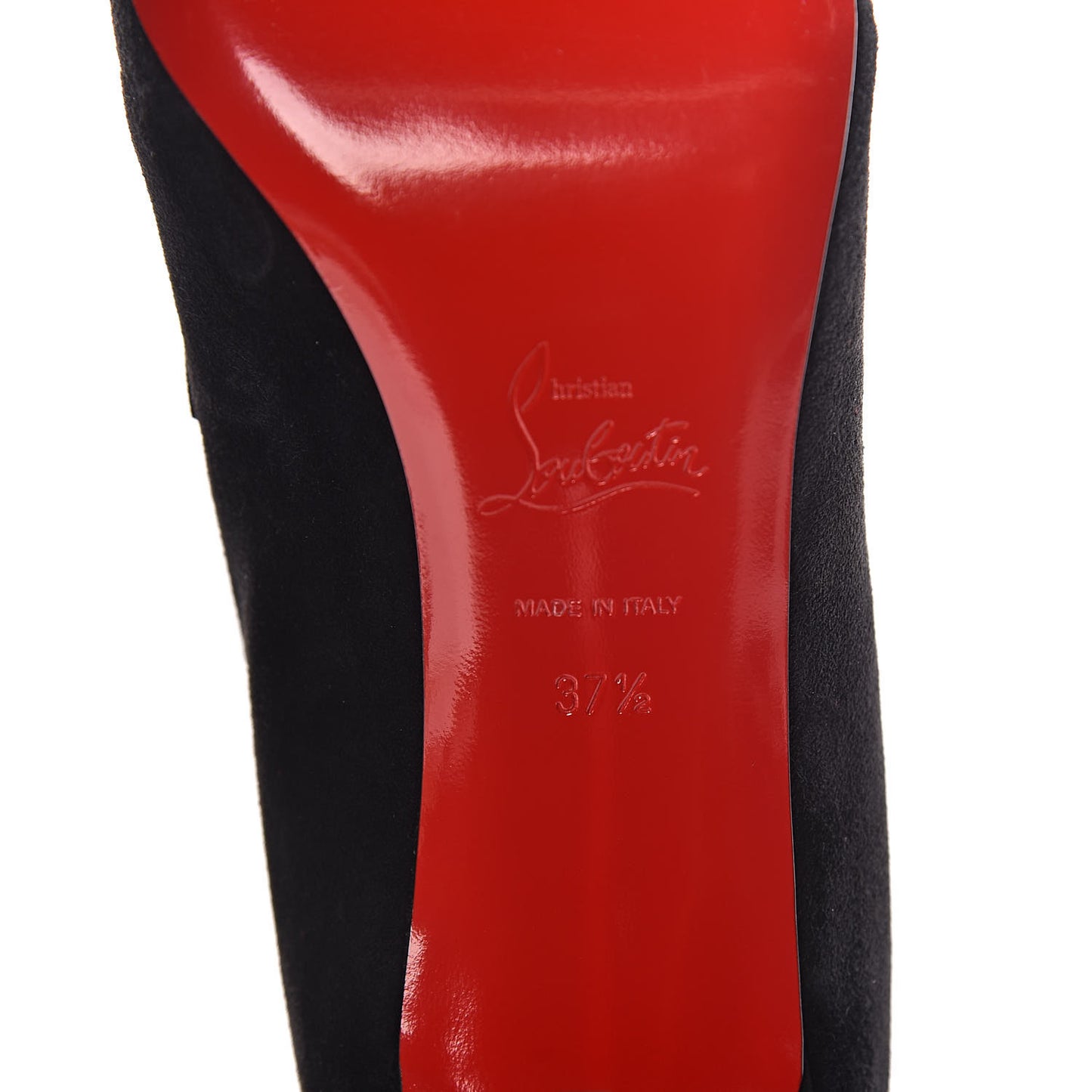 Veau Velour Triniboot 85 Booties 37.5 Black