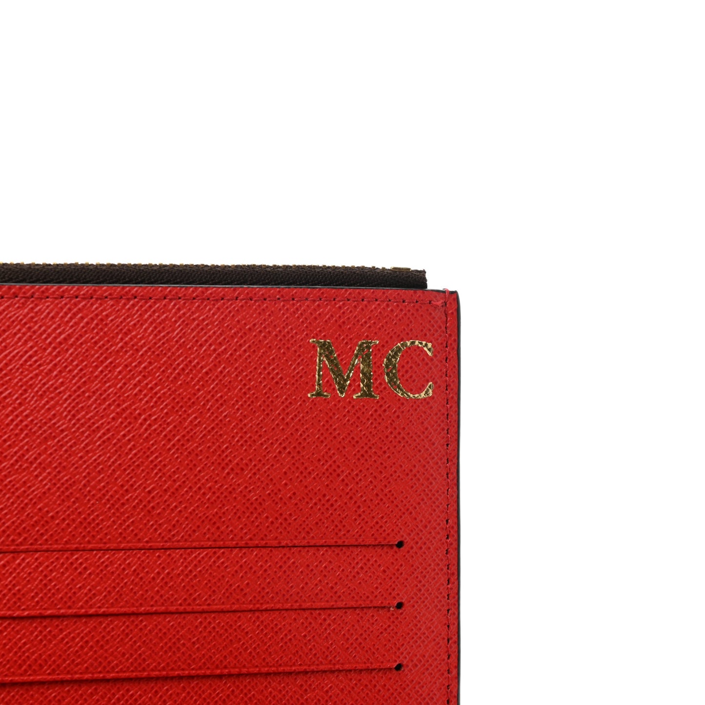 Monogram Adele Wallet Coquelicot