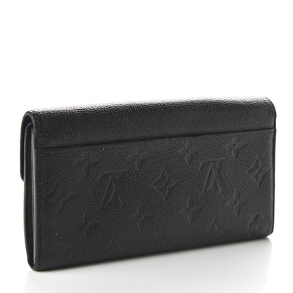 Louis Vuitton Empreinte Sarah Wallet NM Black 5 of 20