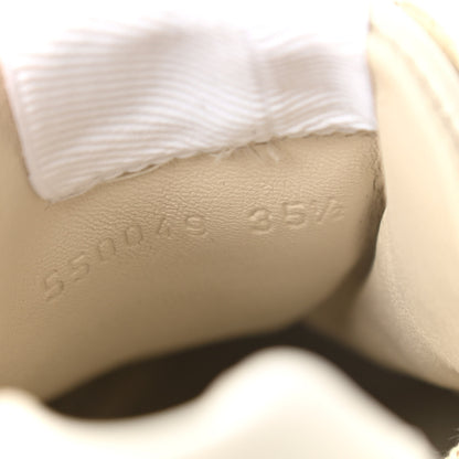 Gucci Calfskin Interlocking G Heart Rhyton Sneakers 35.5 Mystic White 8 of 11