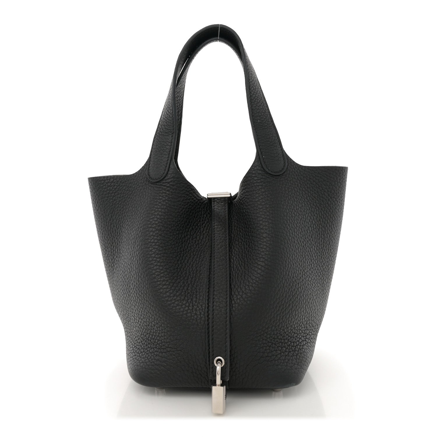 Hermes Taurillon Clemence Picotin Lock 18 PM Black 1 of 12