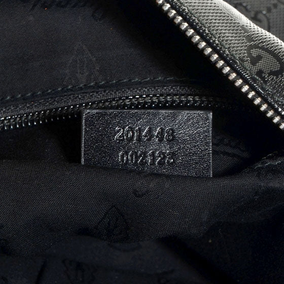 Gucci Imprime Monogram Medium Messenger Bag Black 9 of 9