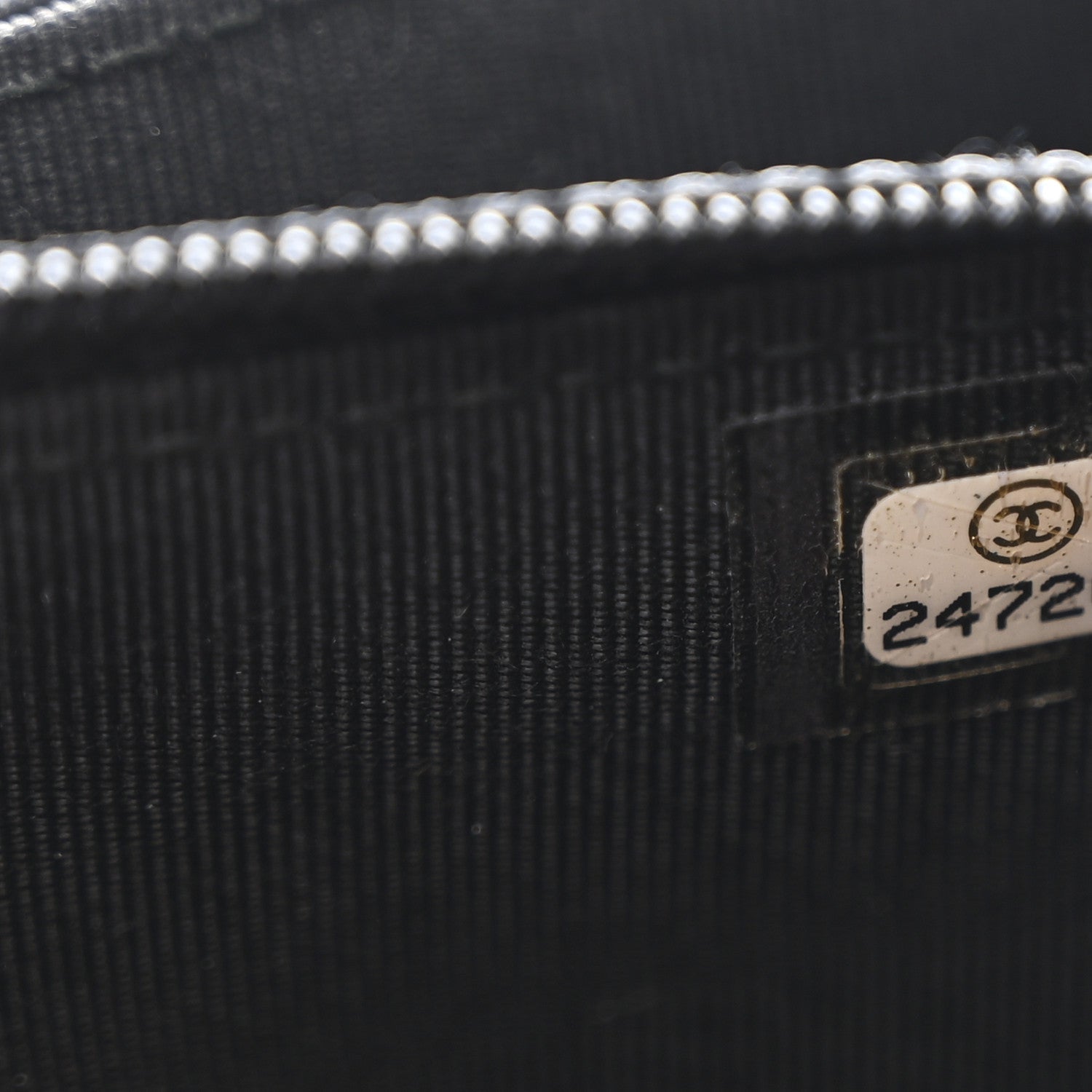 Chanel Aged Calfskin Chevron Quilted Reissue 2.55 Square Wallet On Chain WOC So Black 8 of 12