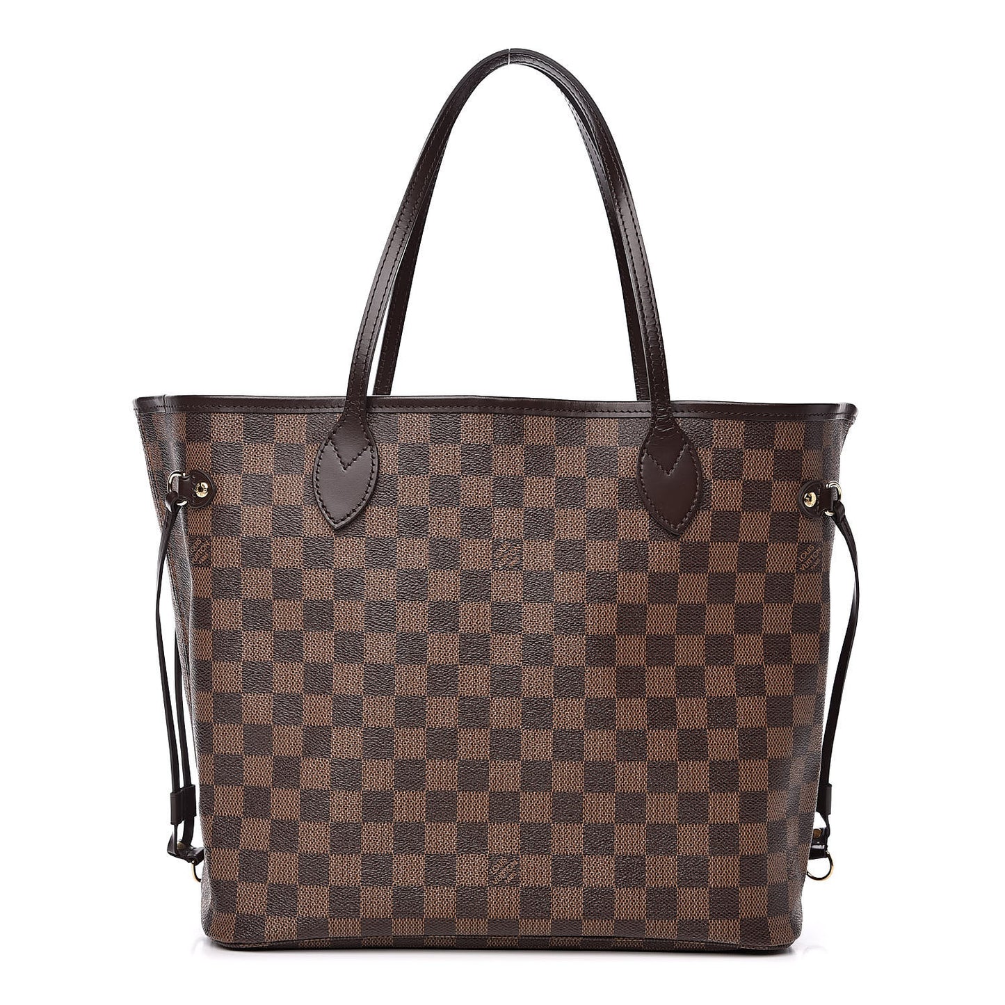 Damier Ebene Neo Neverfull MM Rose Ballerine