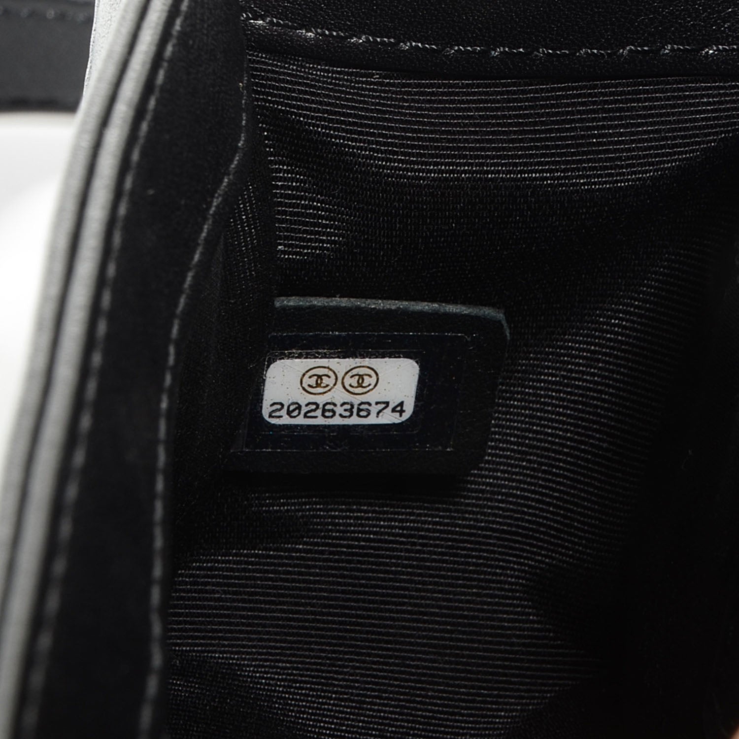 Chanel Lambskin Quilted Small Boy Flap Black 8 of 9