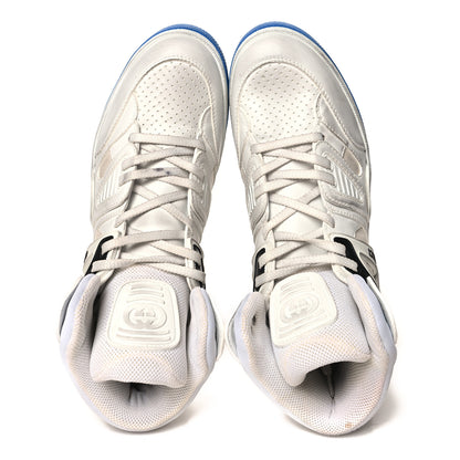 Gucci Demetra Mens Basket High Top Sneakers 9 Great White 2 of 10