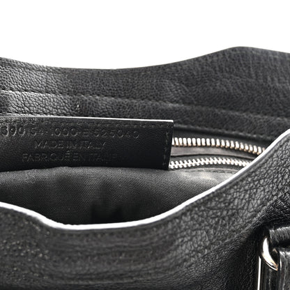 Balenciaga Chevre Silver Metallic Edge Hardware City Black 8 of 11