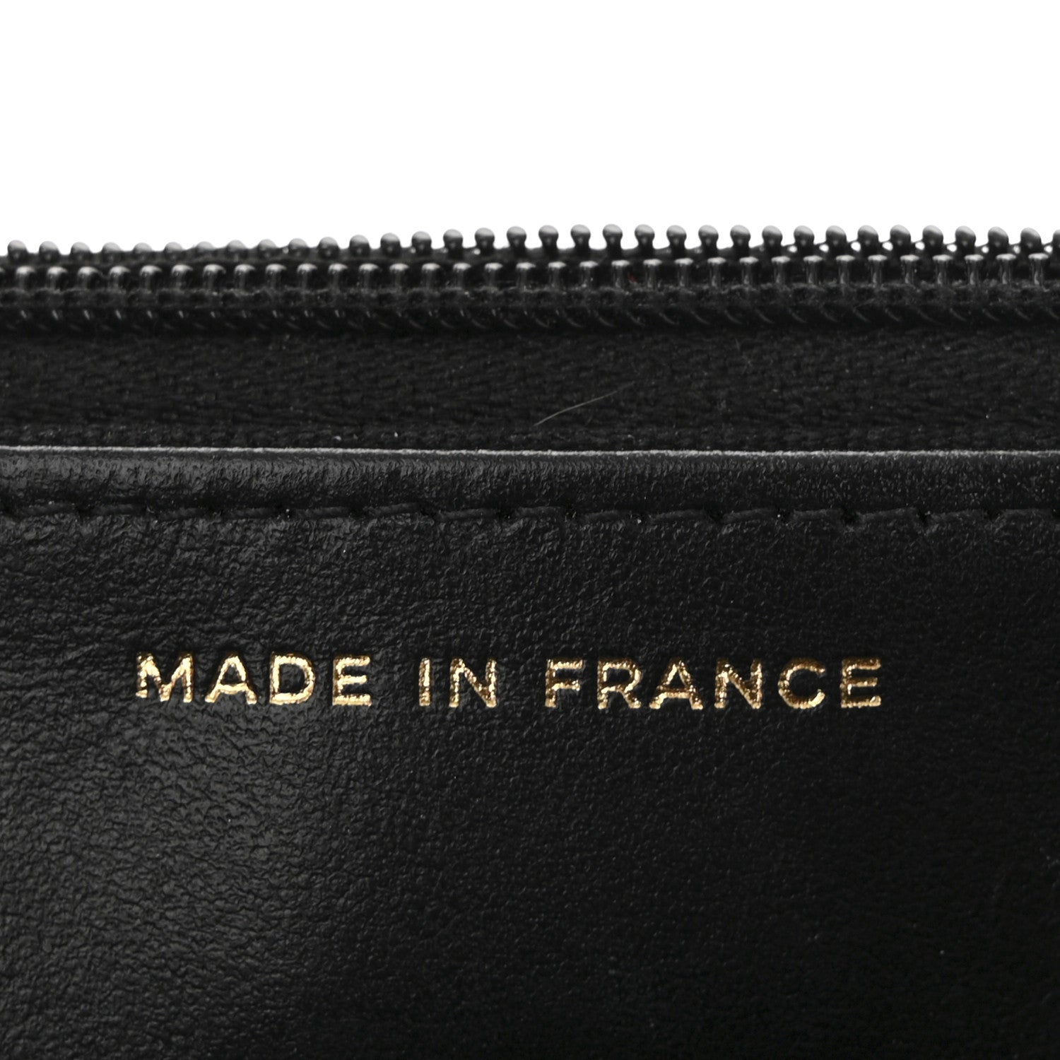 Chanel Caviar Quilted Textured CC Wallet On Chain WOC Black 7 of 12
