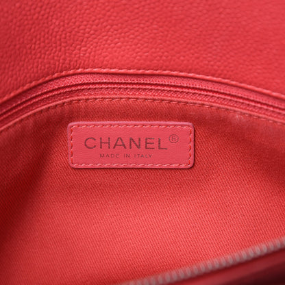 Chanel Caviar Quilted Timeless CC Soft Tote Pink 7 of 15