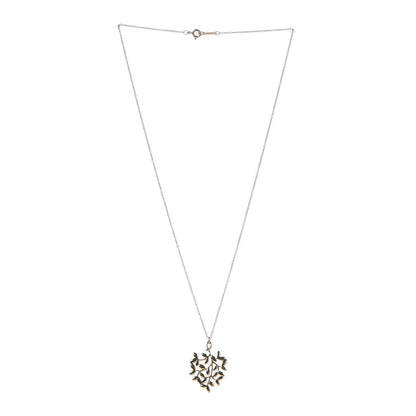 Tiffany 18K Yellow Gold Small Paloma Picasso Olive Leaf Pendant Necklace 3 of 8