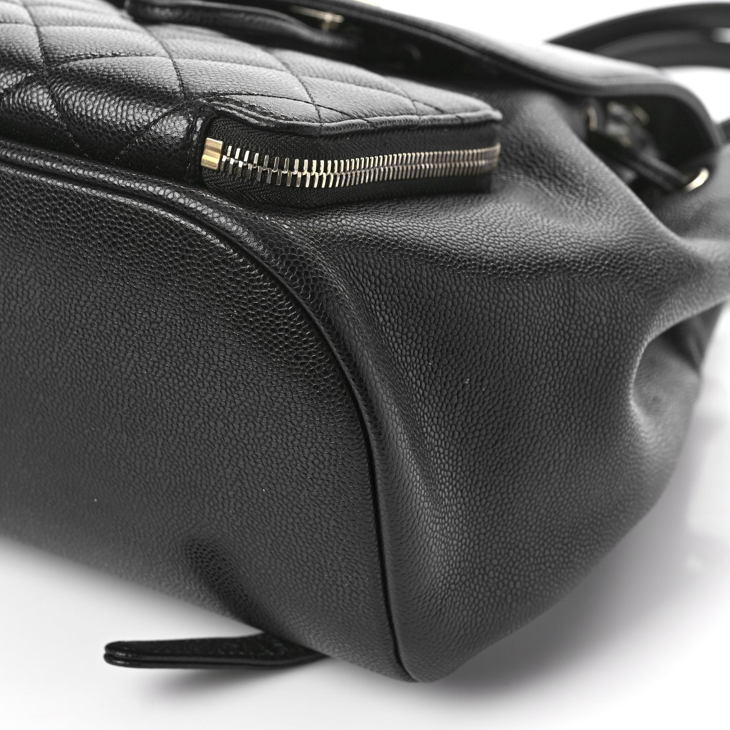 Caviar Quilted Business Affinity Backpack Black
