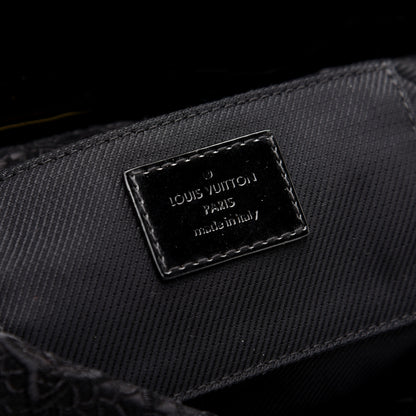 Louis Vuitton Satin Dentelle Pochette Black 8 of 10