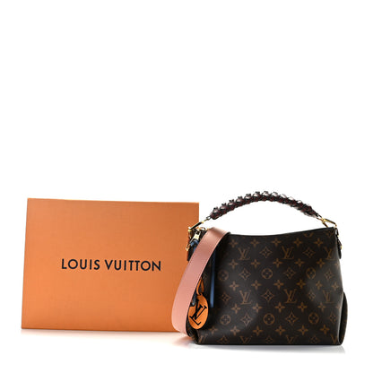 Louis Vuitton Monogram Beaubourg Hobo Mini Bordeaux Red Peach Safran Blue Jean Blue 11 of 11