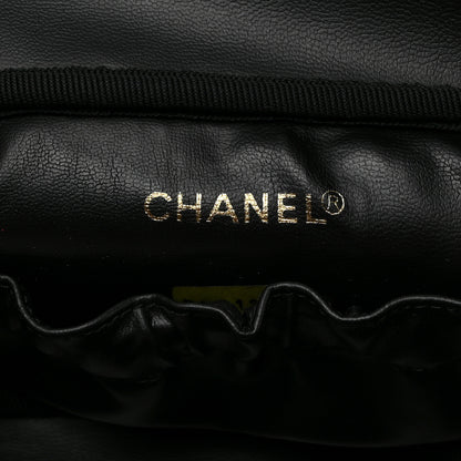 Chanel Lambskin Vanity Cosmetic Case Black 5 of 6