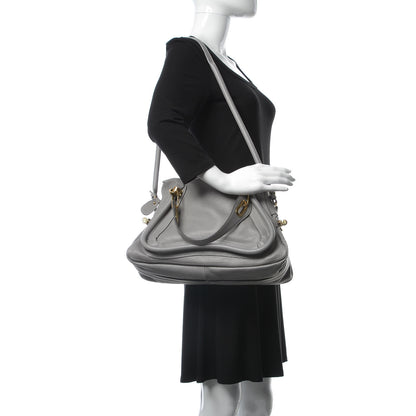 Chloe Calfskin Medium Paraty Cashmere Grey 2 of 12