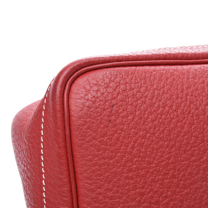 Hermes Vache Country Garden Party 36 MM Rouge Casaque 10 of 13
