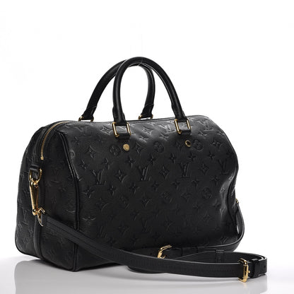 Louis Vuitton Empreinte Speedy Bandouliere 30 Black 3 of 7
