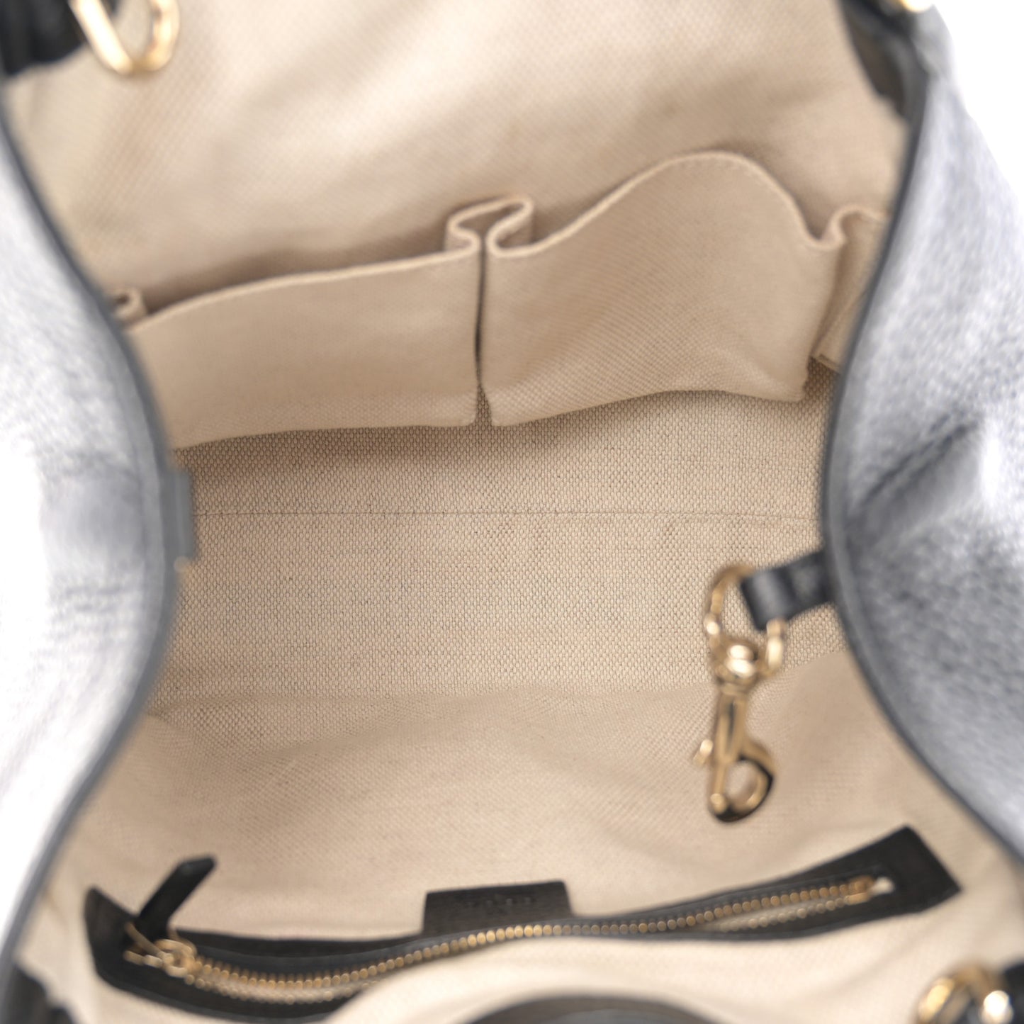 Pebbled Calfskin Small Soho Shoulder Bag Black