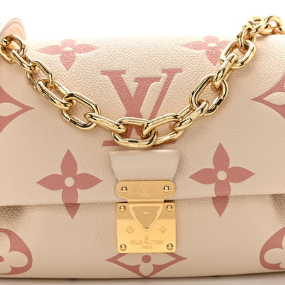 Louis Vuitton Empreinte Monogram Giant Favorite Creme Rose Trianon 6 of 9