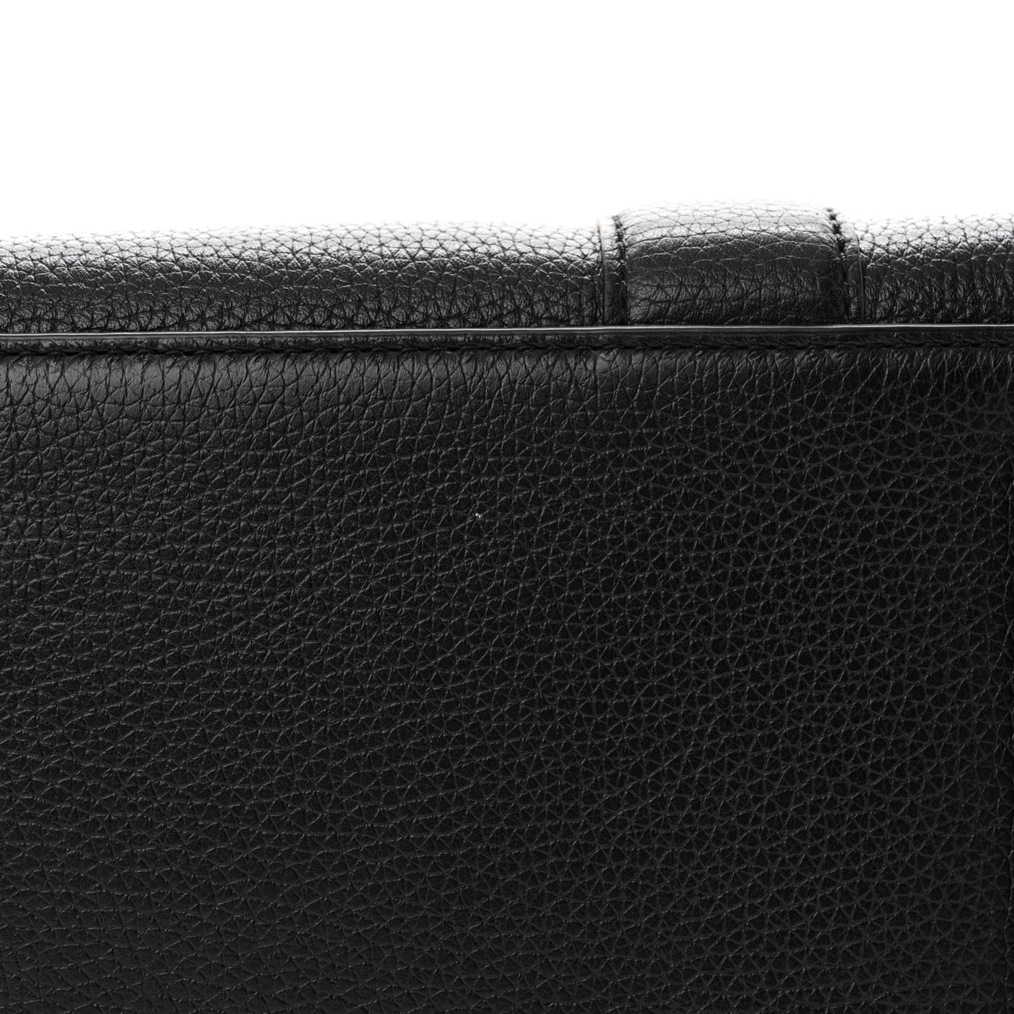 Grained Calfskin Medium The Tote Bag Black