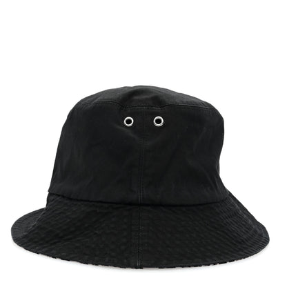 Christian Dior Polyester Cotton Oblique Teddy-D Brim Bucket Hat 58 Black 10 of 15