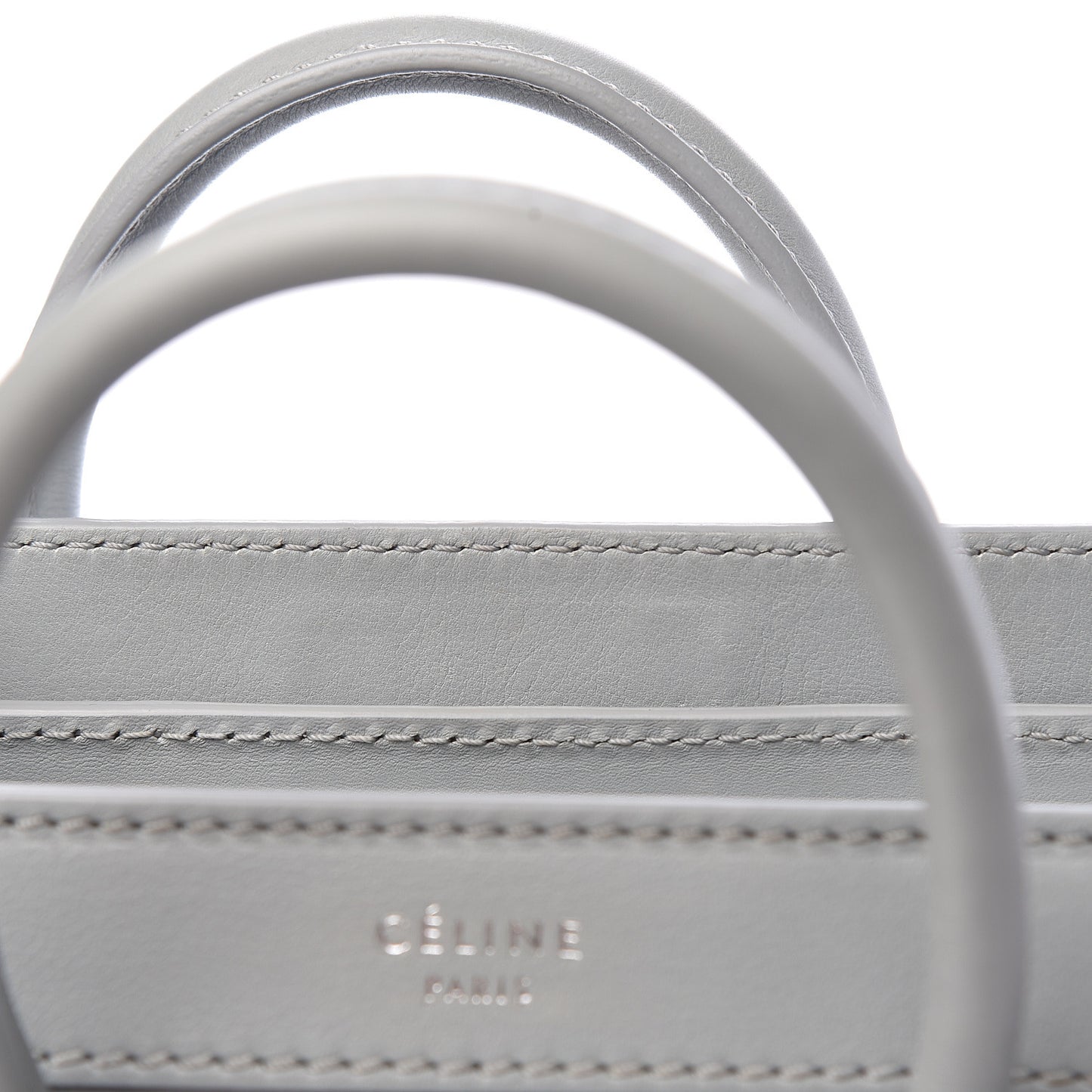 Smooth Calfskin Nano Luggage Sky