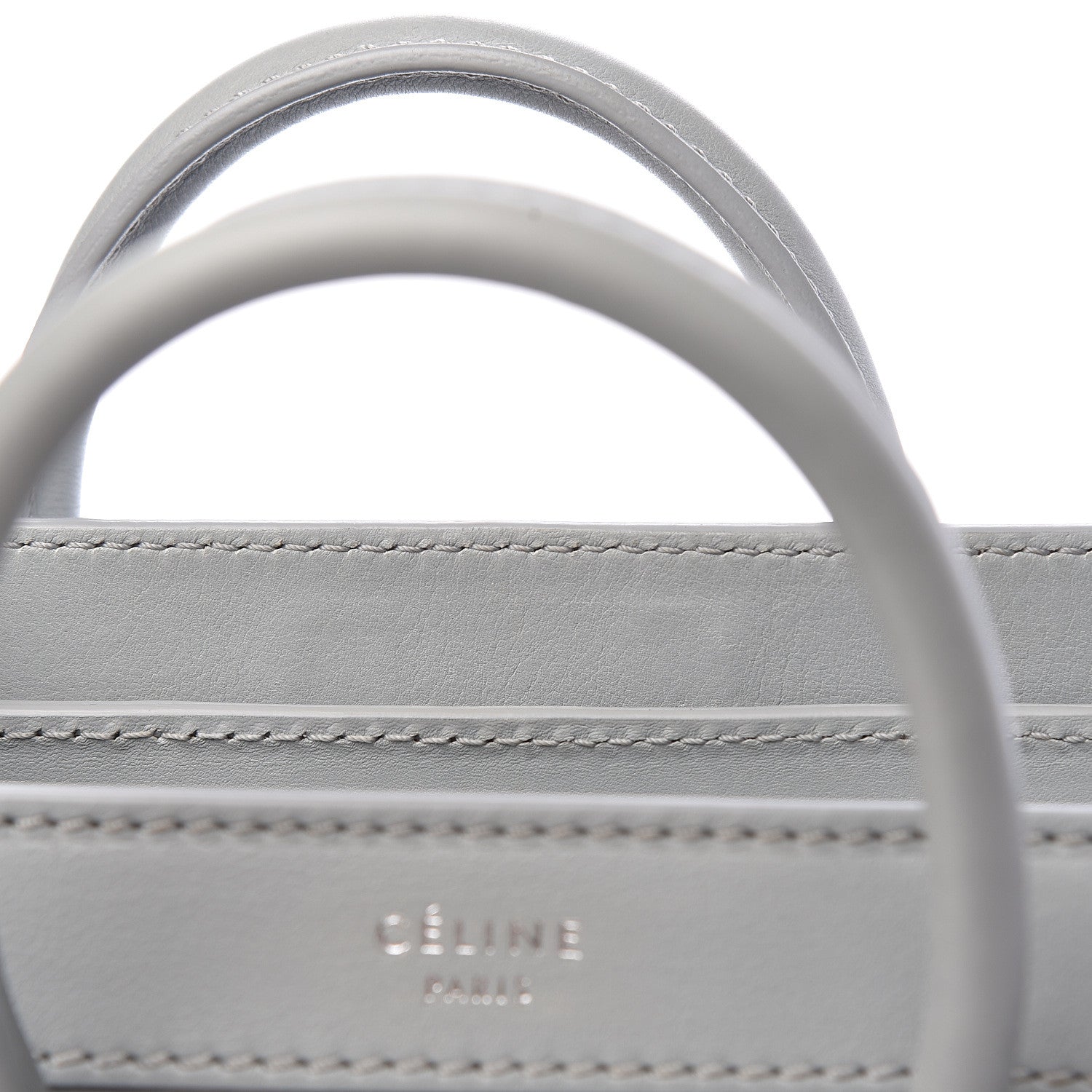 Celine Smooth Calfskin Nano Luggage Sky 12 of 14