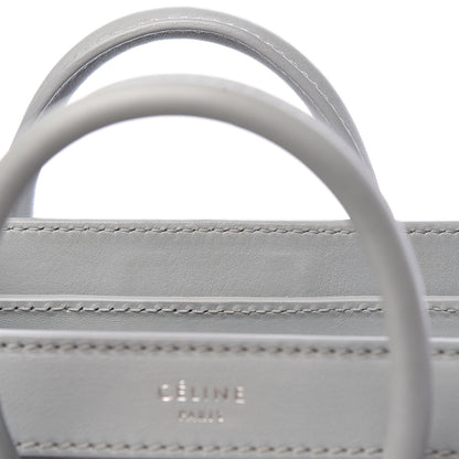 Celine Smooth Calfskin Nano Luggage Sky 12 of 14