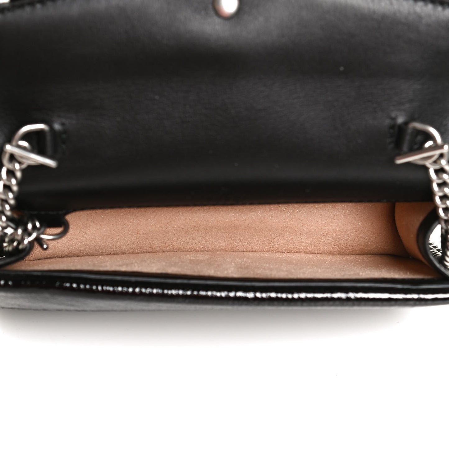 Velvet GG Monogram Super Mini Dionysus Shoulder Bag Black