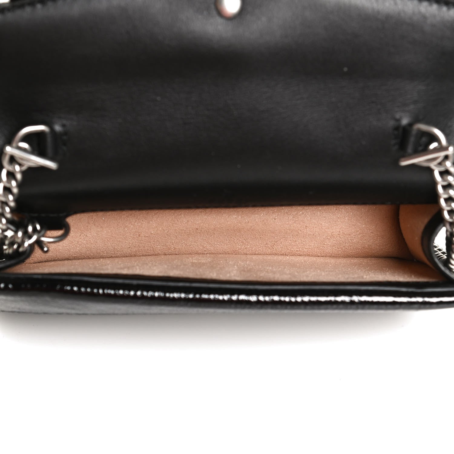Gucci Velvet GG Monogram Super Mini Dionysus Shoulder Bag Black 5 of 10