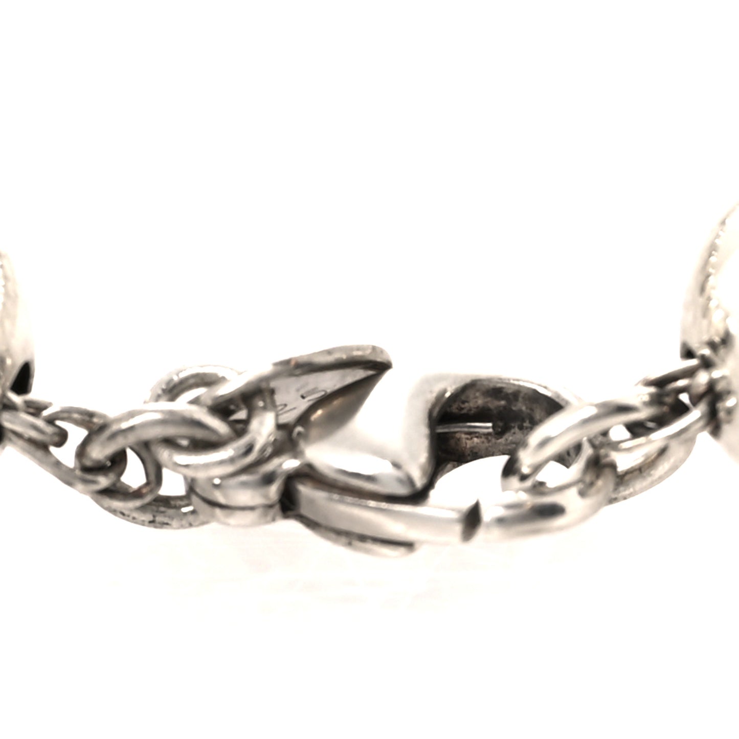 Sterling Silver 10mm Hardwear Ball Bracelet