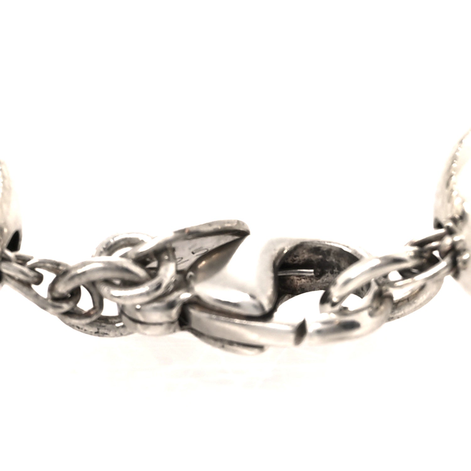 Tiffany Sterling Silver 10mm Hardwear Ball Bracelet 4 of 5