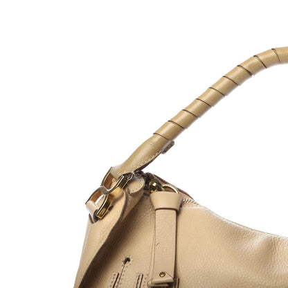 Chloe Calfskin Large Marcie Hobo Beige 11 of 17