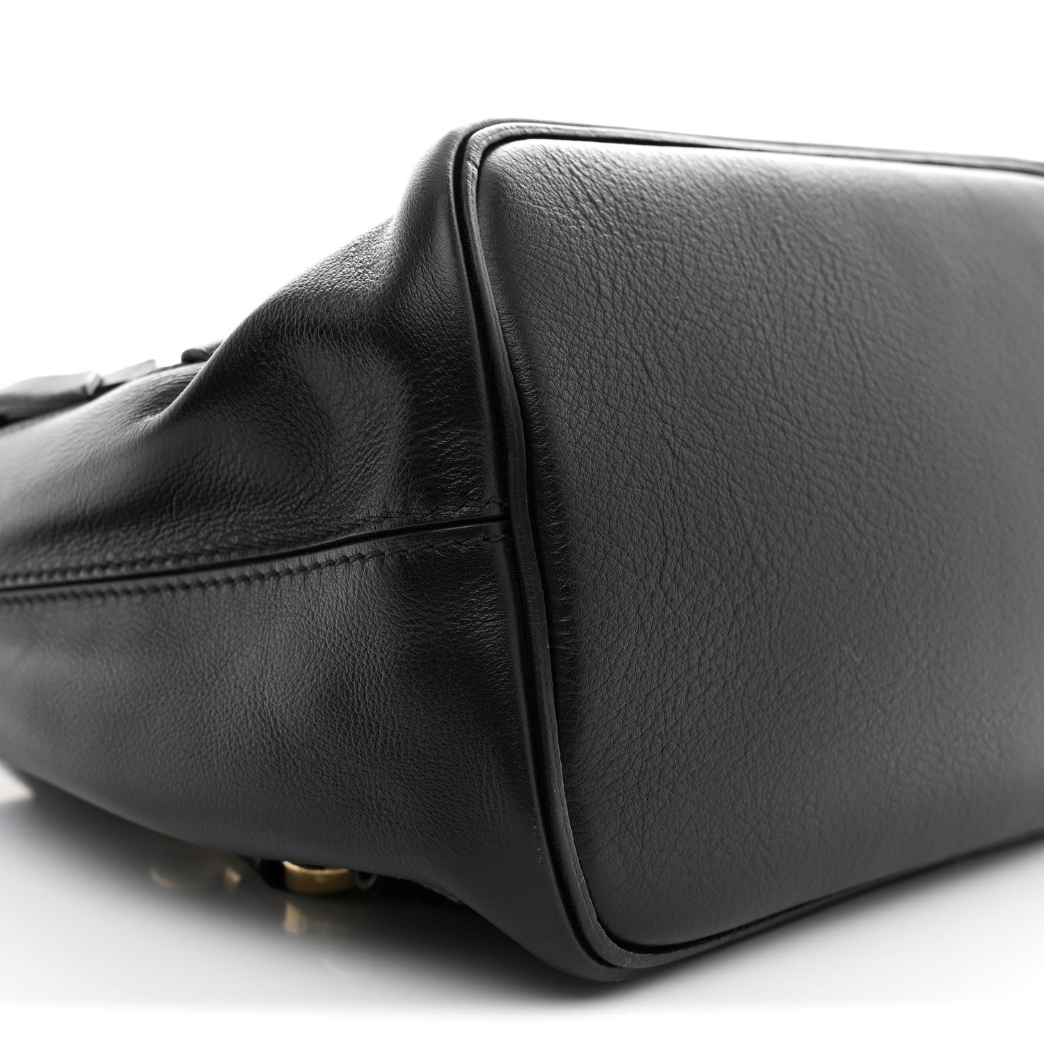 Chloe Suede Calfskin Medium Faye Backpack Black 8 of 9