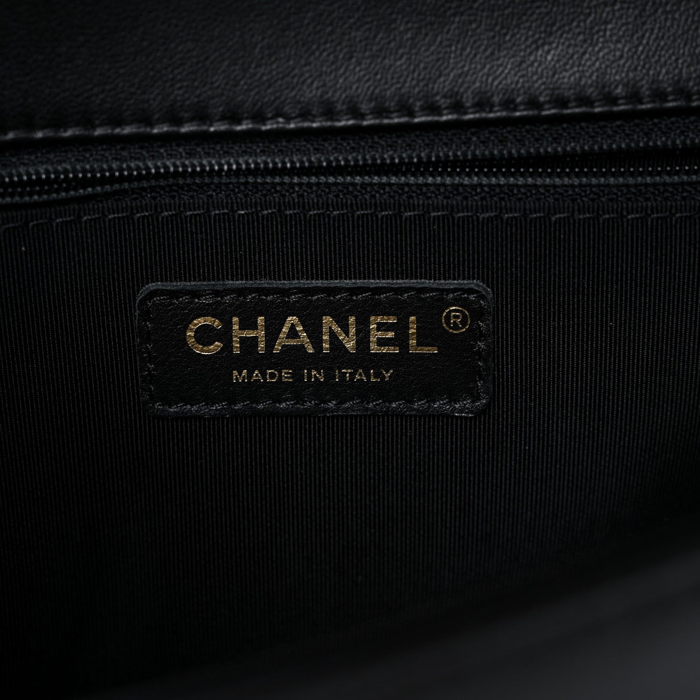 Lambskin Quilted New Medium Boy Flap Black
