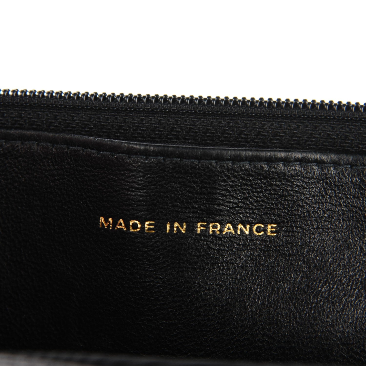 Chanel Caviar Timeless CC Wallet On Chain WOC Black 9 of 10